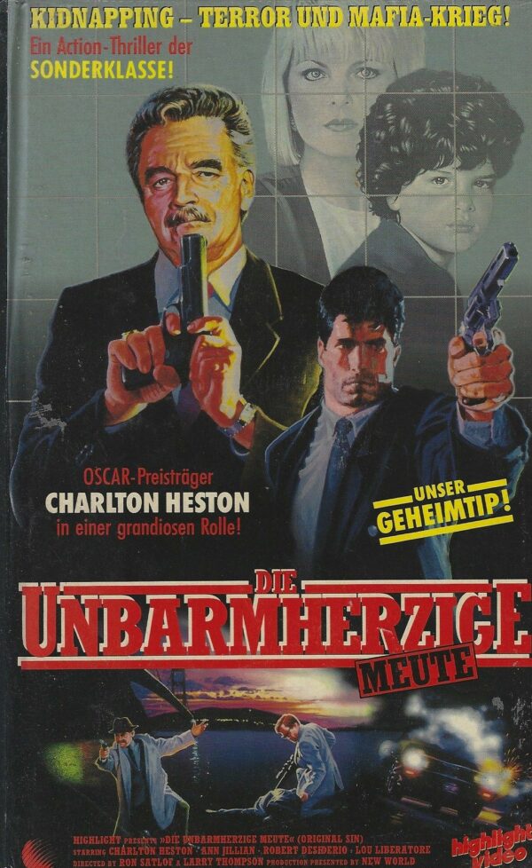 Die Unbarmherzige Meute (1989) (VHS)