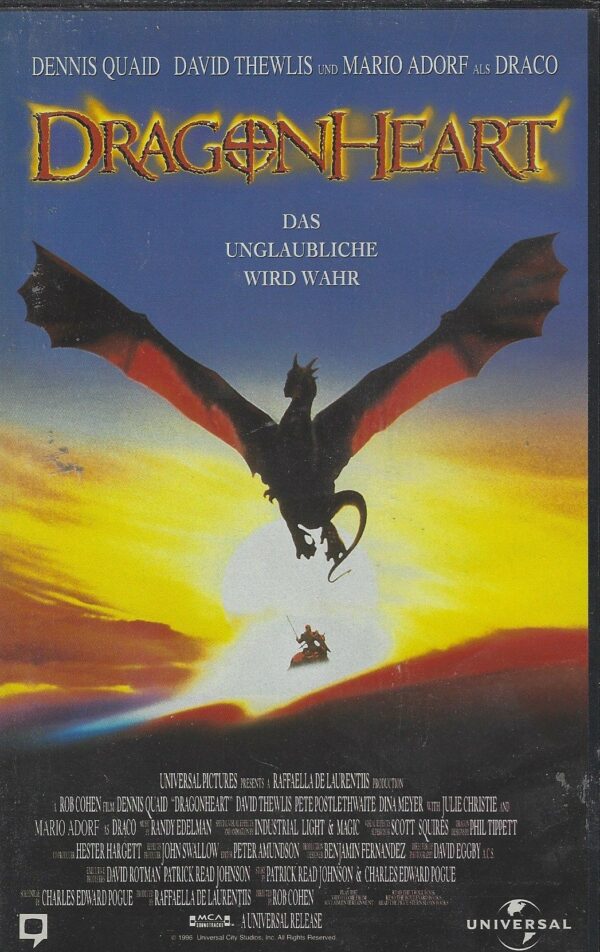 Dragonheart (VHS)