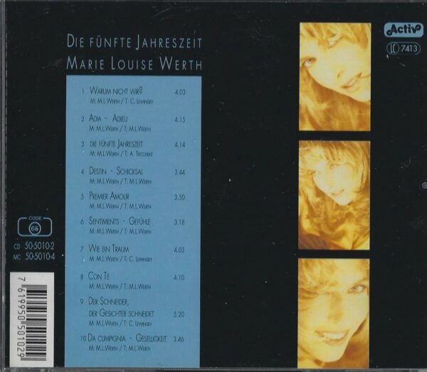 Marie Louise Werth - Die fünfte Jareszeit (Musik CD)