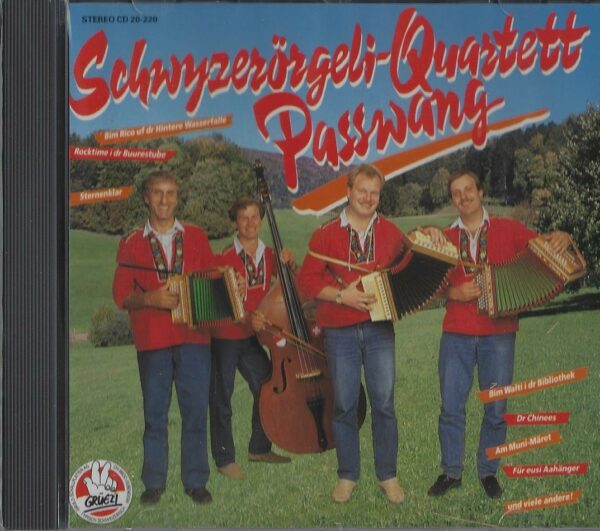 Schwyzerörgeli - Quartett Passwang (Musik CD)